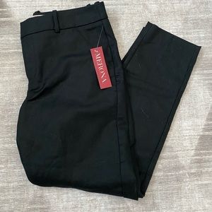 Merona black trousers, 6 regular